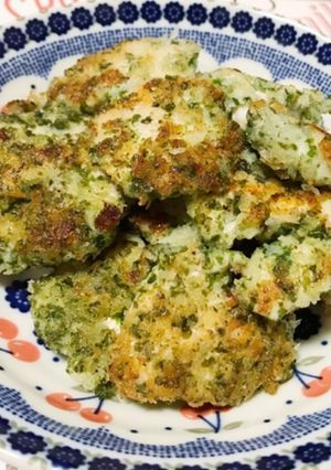 鶏胸肉の海苔塩パン粉焼き-レシピのメイン写真
