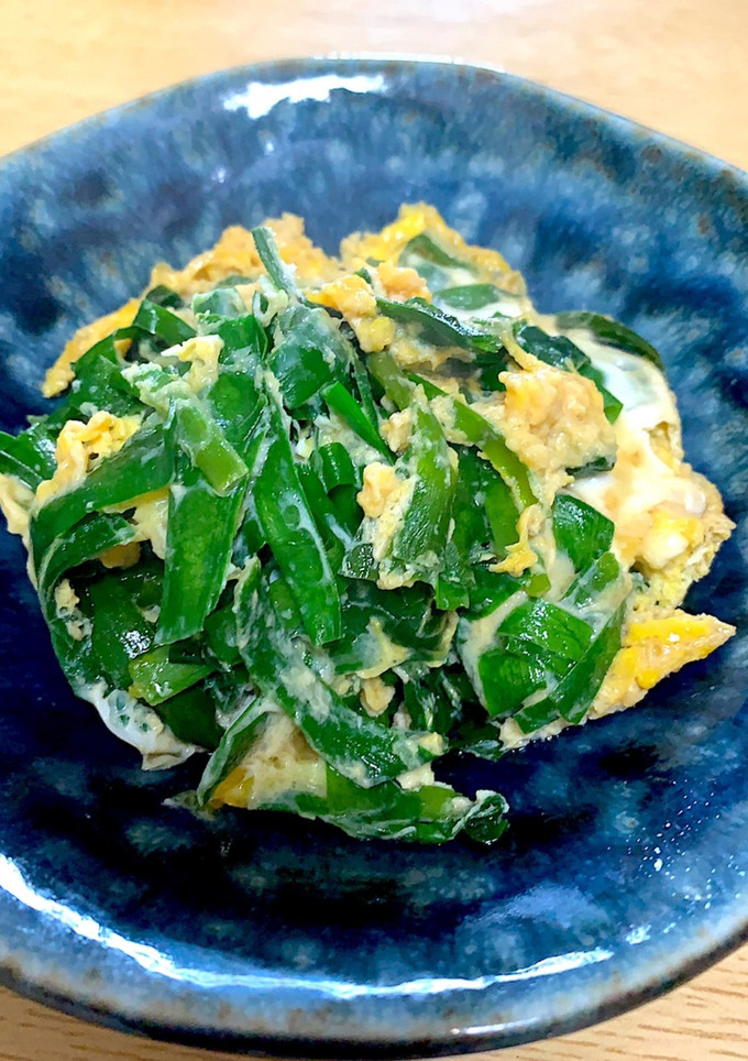 簡単美味しい　にらの卵とじ☆-レシピのメイン写真