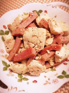 ★我が家の♡豆腐チャンプルー★-レシピのメイン写真