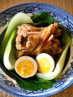 鶏手羽元と玉子のお酢煮 -レシピのメイン写真