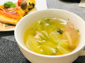 春キャベツで簡単コンソメスープ-レシピのメイン写真