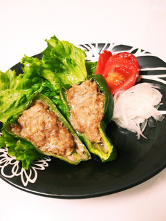 ピーマンの肉詰め-レシピのメイン写真