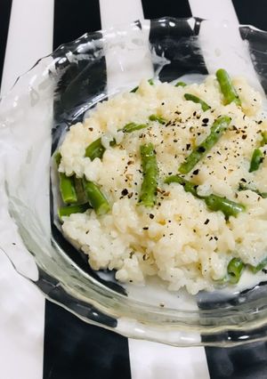 レンジで簡単 チーズと牛乳でリゾット風-レシピのメイン写真
