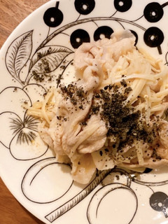 豚バラとエノキの旨だれ和え-レシピのメイン写真