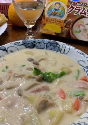 クラムチャウダー-レシピのメイン写真