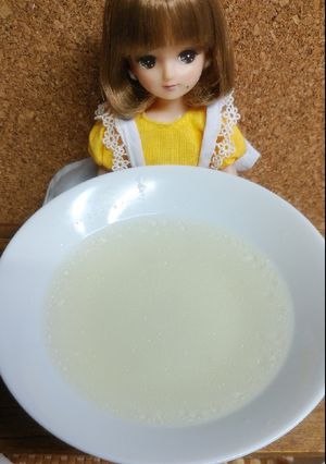 リカちゃん♡鶏がらでスープ!-レシピのメイン写真