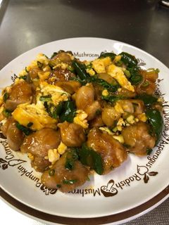 ピーマンと鶏肉のコチュマヨ玉子炒め-レシピのメイン写真