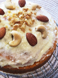 簡単!米粉でヘルシーキャロットケーキ-レシピのメイン写真