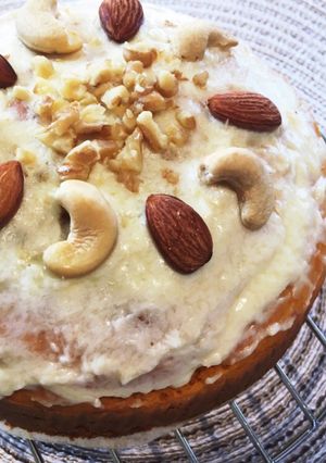 簡単！米粉でヘルシーキャロットケーキ-レシピのメイン写真