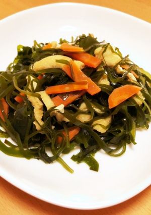 簡単10分！　切り昆布の炒め煮-レシピのメイン写真