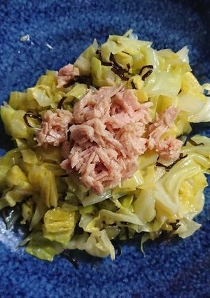 キャベツとシーチキンの時短あえ-レシピのメイン写真