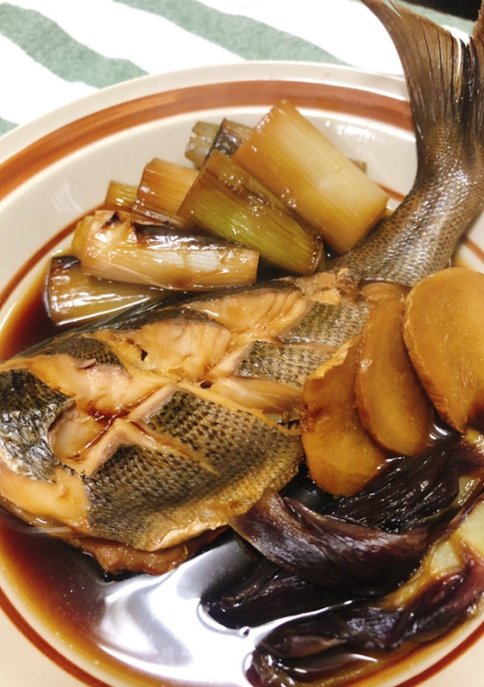 ネギたっぷりイサキの煮魚(煮魚全般)-レシピのメイン写真