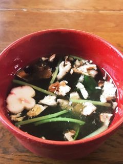 【簡単】3分で美味しいお吸い物-レシピのメイン写真