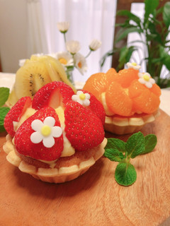 ケーキ屋さんみたい!憧れのフルーツタルト-レシピのメイン写真