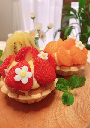 ケーキ屋さんみたい！憧れのフルーツタルト-レシピのメイン写真