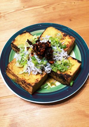簡単！厚揚げ×シラスの食べラーネギポン-レシピのメイン写真