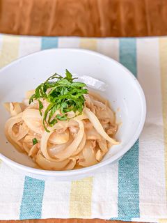 作り置き*レンジで♪新玉ねぎのツナ味噌-レシピのメイン写真
