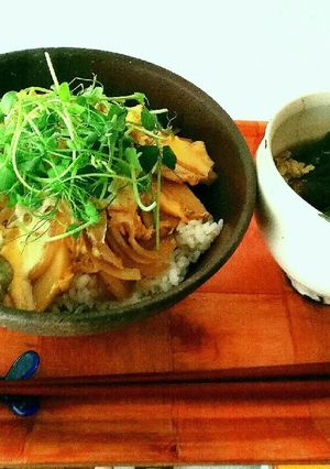 筍の丼ぶり-レシピのメイン写真
