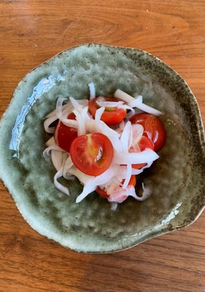 フルチカトマトと玉ねぎのマリネ-レシピのメイン写真