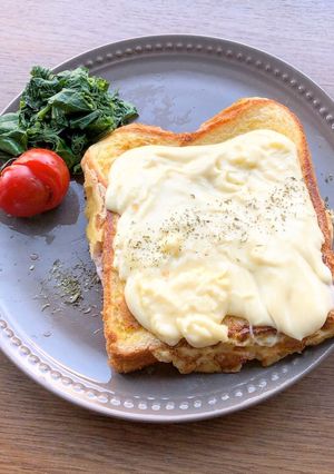 ハムとチーズのフレンチトーストサンド-レシピのメイン写真
