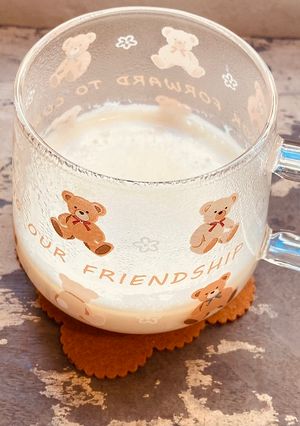 豆乳甘酒ココナッツオイル　ホットドリンク-レシピのメイン写真