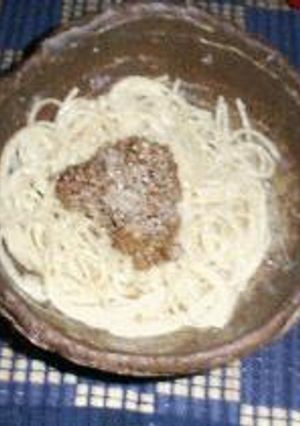ヘルシー!低GI☆冷製☆納豆明太マヨパスタ☆-レシピのメイン写真