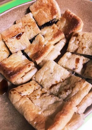 油揚げのチーズ佃煮挟み焼き-レシピのメイン写真