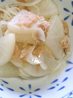鶏ハムスープで作る☆ツナ大根-レシピのメイン写真