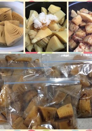 簡単 たけのこの佃煮 冷凍保存-レシピのメイン写真