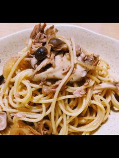 きのことツナの和風パスタ-レシピのメイン写真