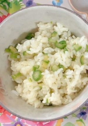 アスパラご飯-レシピのメイン写真