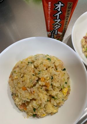 母の日に　ワンパンオイスターチャーハン-レシピのメイン写真