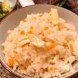 にんじんと油揚げの炊き込みご飯