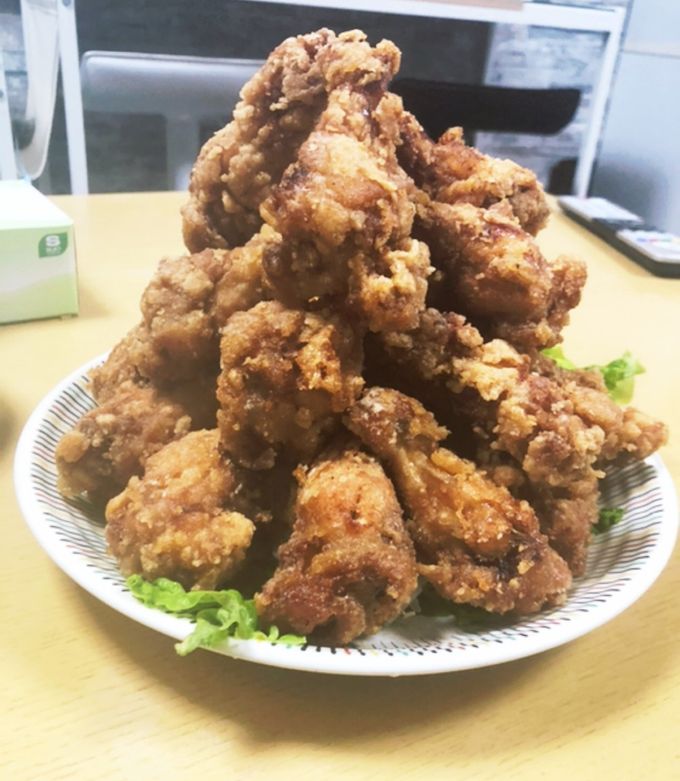 骨付き肉の唐揚げ(画像は4人分)-レシピのメイン写真