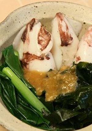 ヒイカの酢味噌あえ♪-レシピのメイン写真