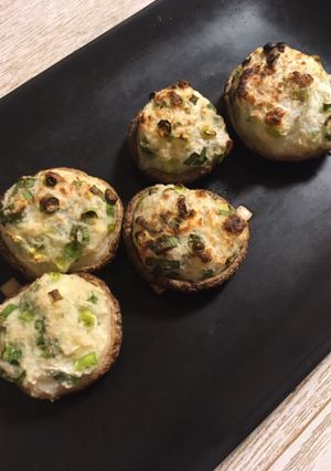 シイタケのトロロ焼き-レシピのメイン写真