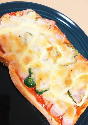 野菜嫌いな子供も食べれる☆ピザトースト-レシピのメイン写真