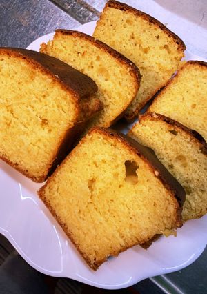 アーモンドパウンドケーキ-レシピのメイン写真