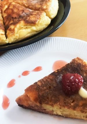 混ぜるの3分★HM★ふわもちっパンケーキ-レシピのメイン写真