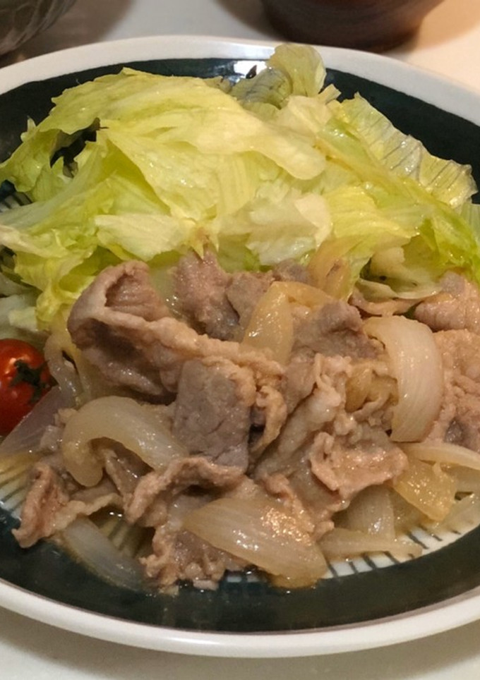 【簡単・材料2つ】大人気★豚肉の生姜焼き-レシピのメイン写真