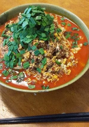 ニュータンタン麺風ニンニク拉麺-レシピのメイン写真