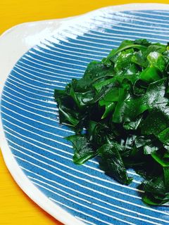 わかめのバターソテー-レシピのメイン写真