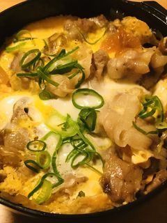 丼弁当●豚肉の他人丼/豚玉子丼-レシピのメイン写真