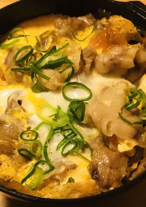 丼弁当●豚肉の他人丼/豚玉子丼-レシピのメイン写真