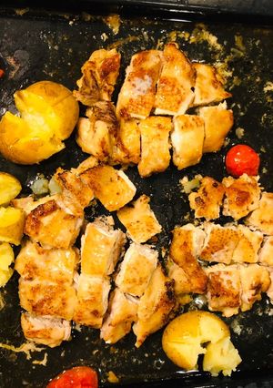 鶏肉と野菜のオーブン焼き-レシピのメイン写真