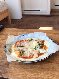 薄力粉だけで簡単ピザ生地-レシピのメイン写真