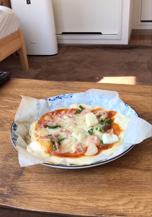 薄力粉だけで簡単ピザ生地-レシピのメイン写真