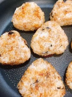 子どものおやつに!簡単焼きおにぎり-レシピのメイン写真