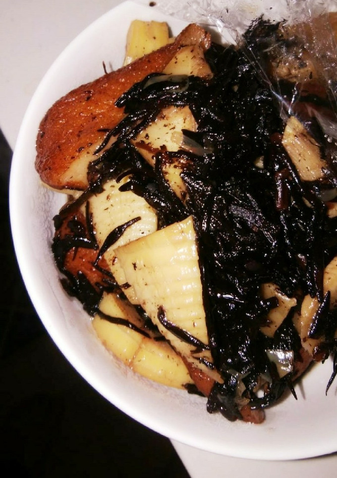 たけのことさつま揚げとひじきの煮物-レシピのメイン写真