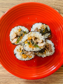 美味い!韓国風海苔巻き、キンパ-レシピのメイン写真